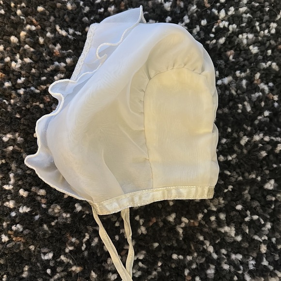 Vintage 3 piece christening / baptism gown set - Picture 9 of 9